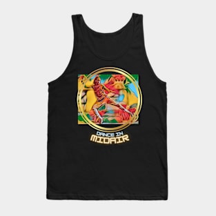 Dance in Midair (dancer inside golden ring) Tank Top